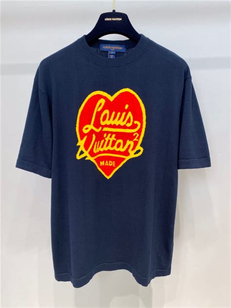 louis vuitton heart t shirt